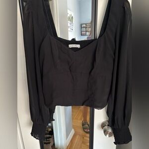 Abercrombie corset blouse